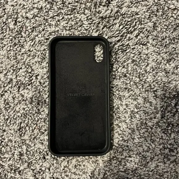 Velvet Caviar iPhone XR Yellow Camo Matte Case - Picture 3 of 3